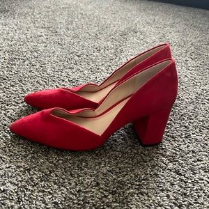 NEVER WORN red heels